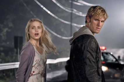 Alex Pettyfer and Diana Agron star in "I Am Number Four"