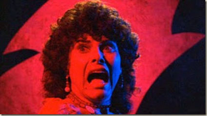Adrienne Barbeau meets Fluffy in "Creepshow"