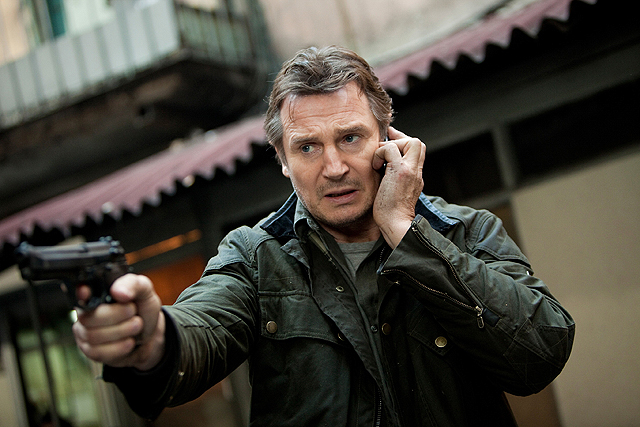 Liam Neeson in "Taken 2" on DVD and Blu-ray