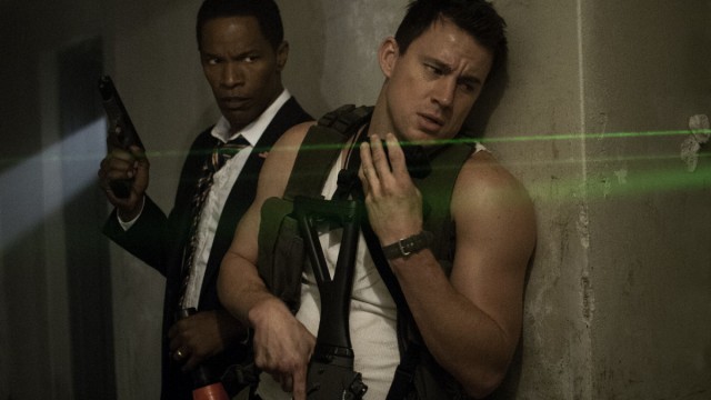 Jamie Foxx and Channing Tatum in "White House Down"