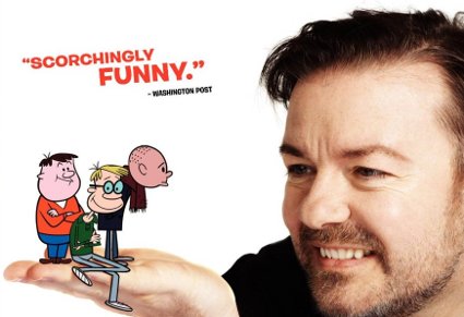 ricky gervais show dvd. TV on DVD iCarly, Big Love,