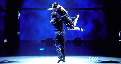 Caitlynn and Pasha perform a stunning tango