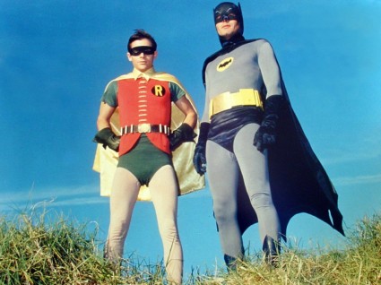 Batman and Robin from the 1966 TV series