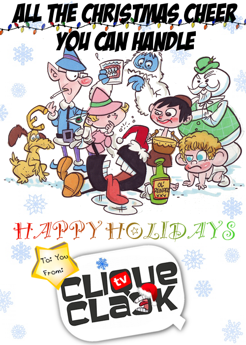 CliqueClack Holiday Card 2009
