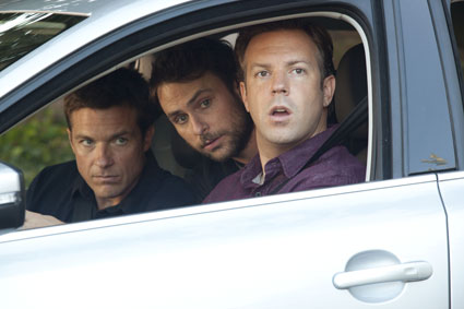 Jason Bateman, Charlie Day and Jason Sudeikis in "Horrible Bosses"