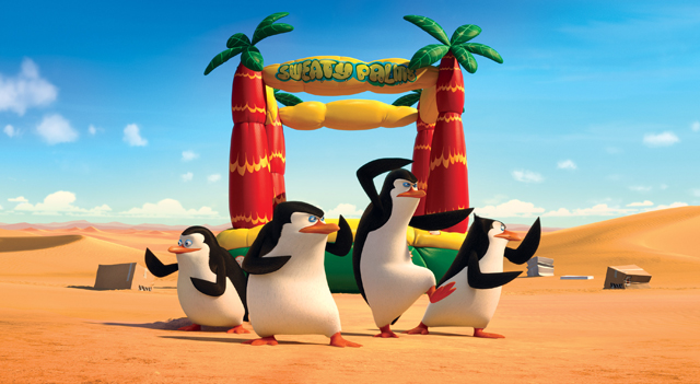 THE PENGUINS OF MADAGASCAR