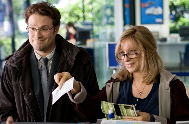 Seth Rogen and Barbra Streisand in "The Guilt Trip"