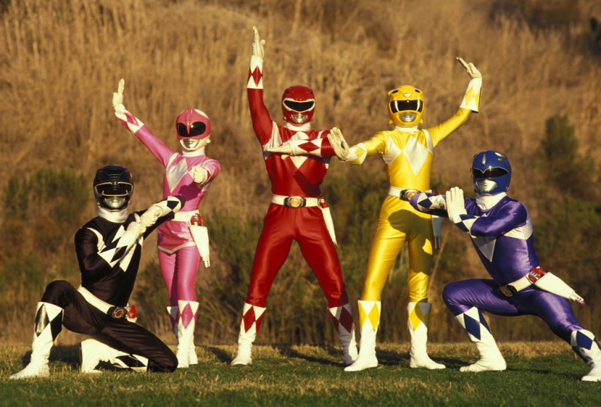 The Power Rangers are back!