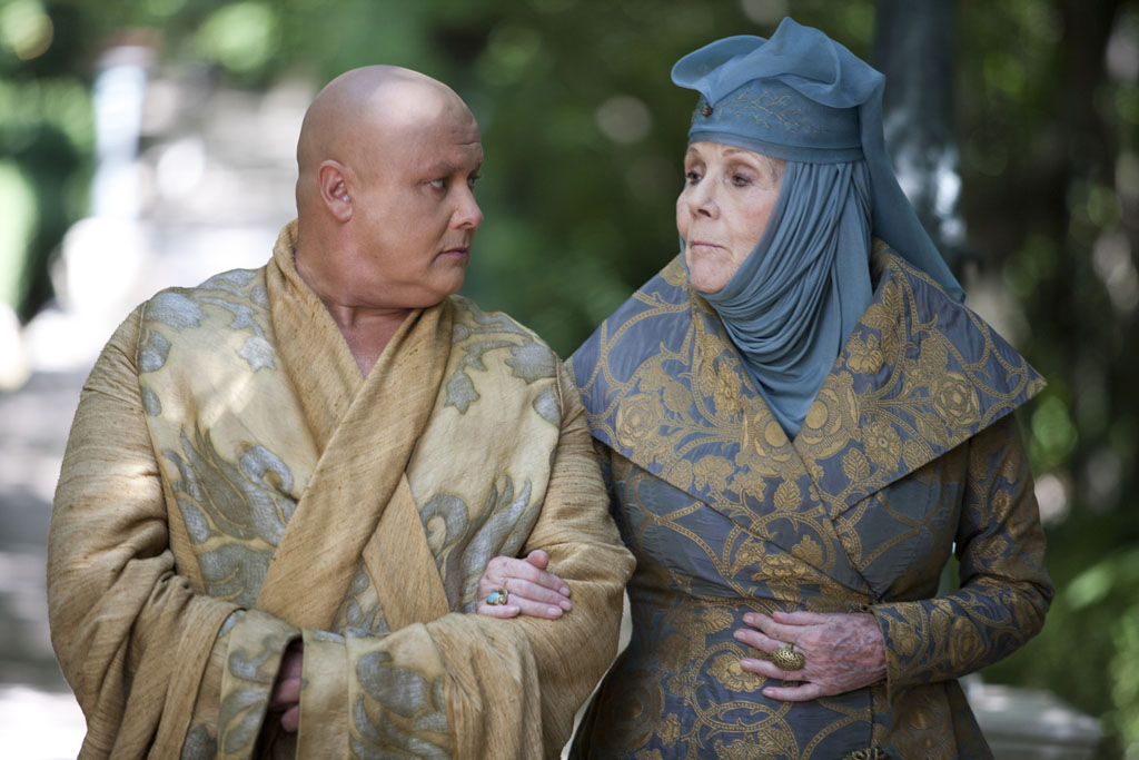 Game-of-Thrones-Diana-Rigg-Conleth-Hill