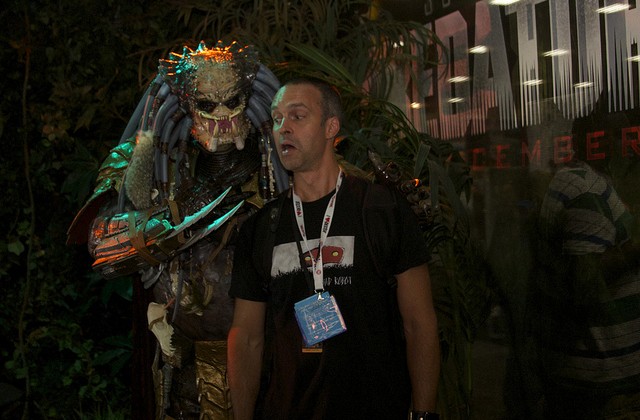 Keith with Predator