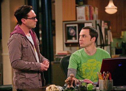 Leonard and Sheldon from The Big Bang Theory