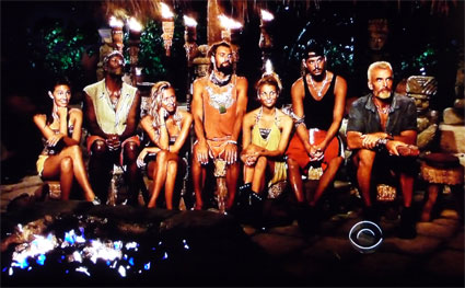 A twist at Tribal Council sends two people to Redemption Island