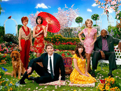 The cast of "Pushing Daisies"