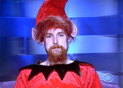 Adam has to wear an elf costume for a week on "Big Brother"