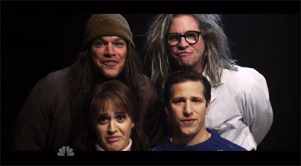 Matt Damon and Val Kilmer cameo in the SNL Digital Short