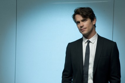 White Collar Matt Bomer as Neal Caffrey Standing Wearing Black and